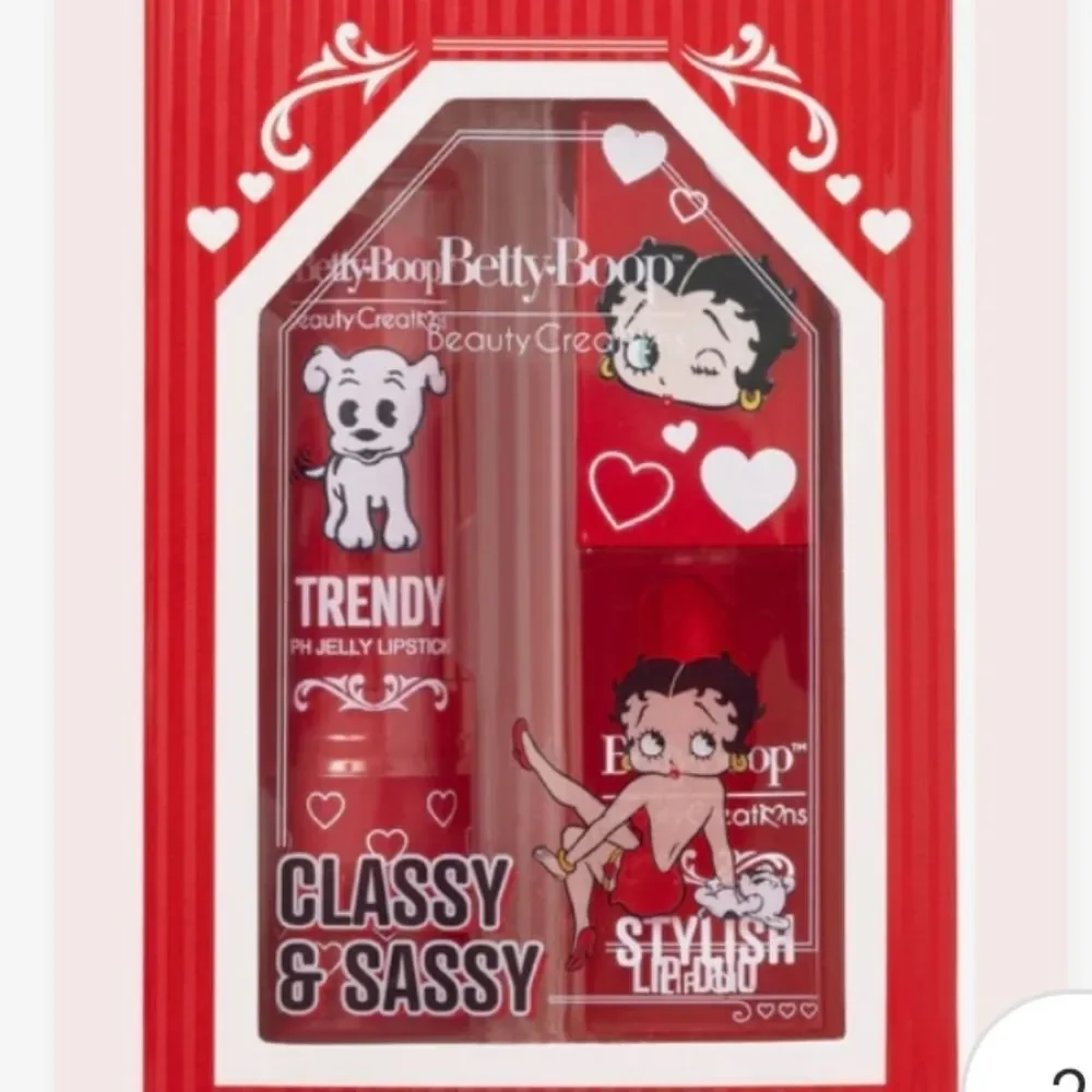 Beauty Creations Betty Boop Classy & Sassy‎ Lip Duo